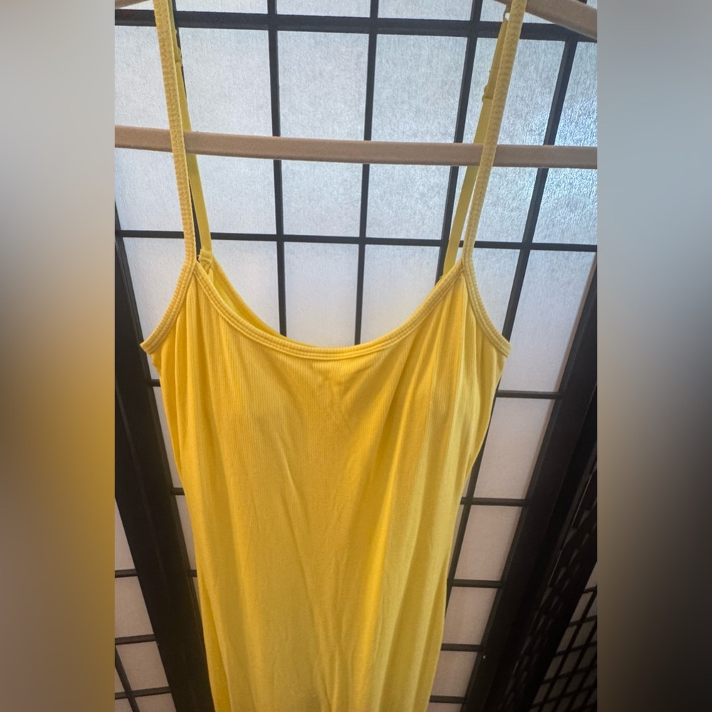 Elegant Lime Green Maxi Dress SMALL - Picture 2 of 5
